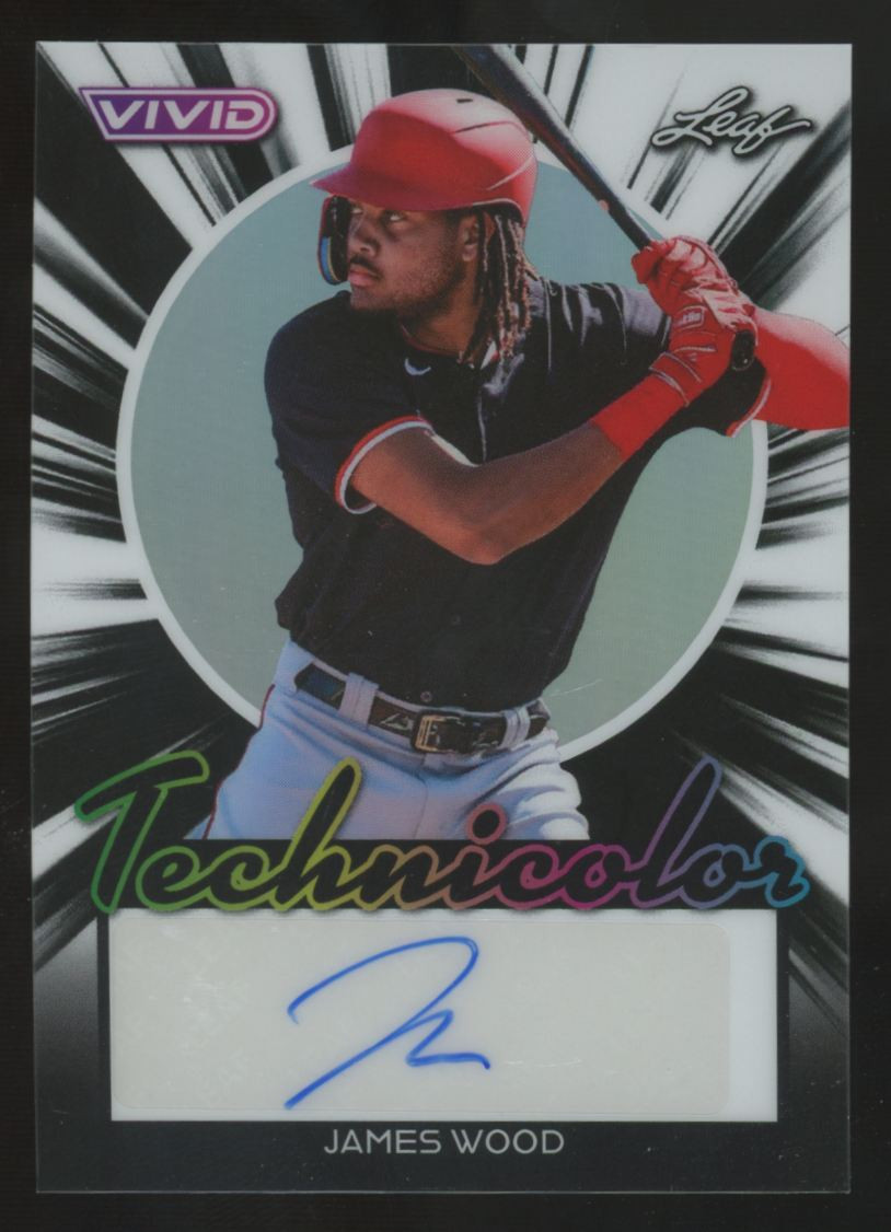 2024 Leaf Vivid James Wood Technicolor Auto /5 #T-JW2 - Legends