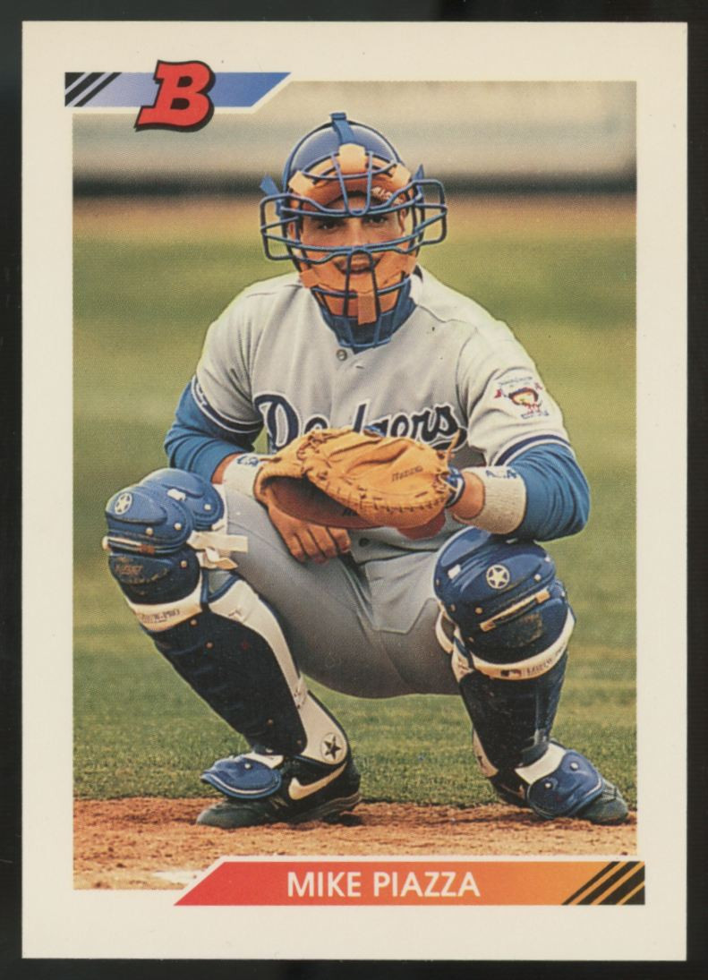 その他 92 bowman mike piazza rc GM!! 1992 Bowman Mike Piazza RC #461 