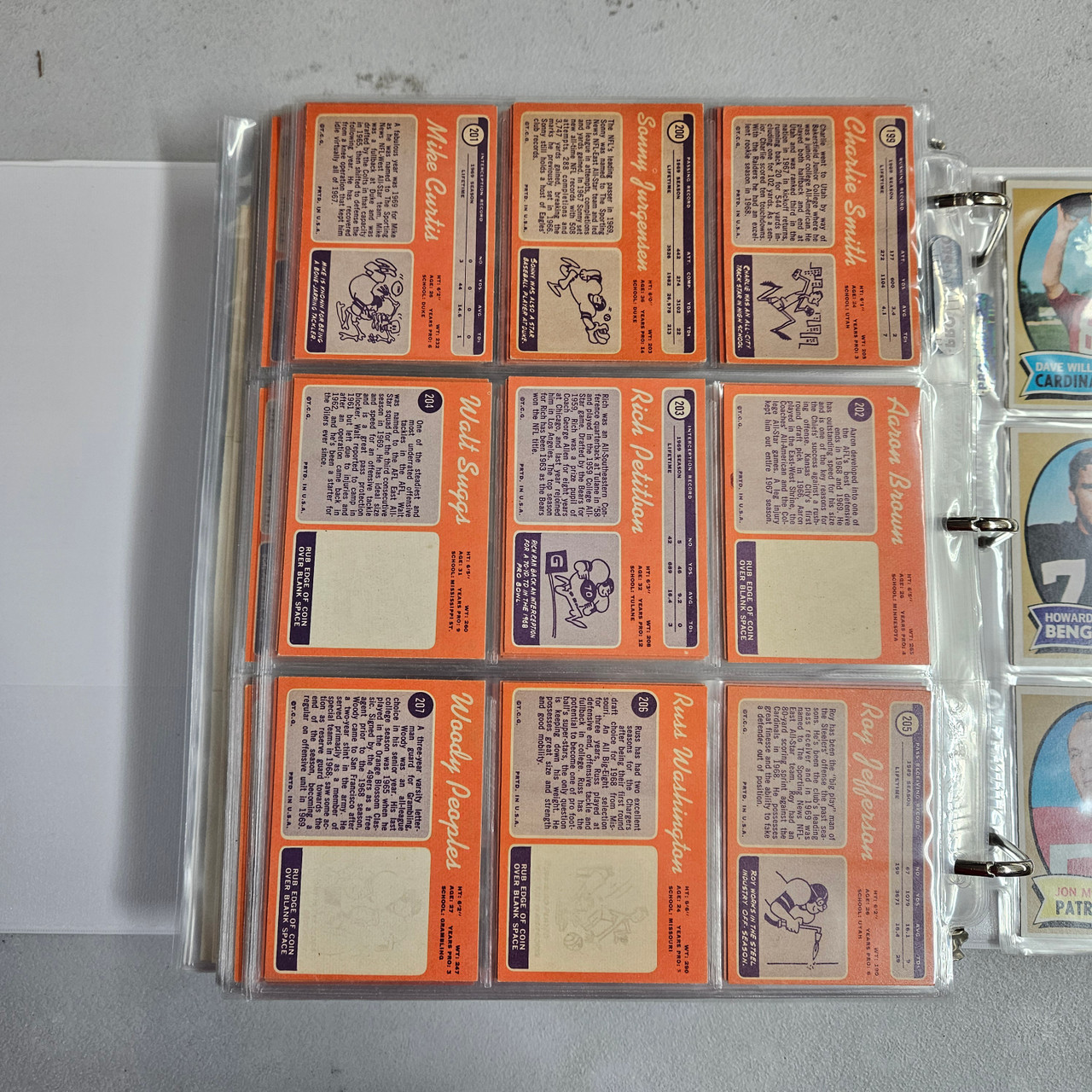 1970 Topps Football Complete Set EX-NM - Legends Fan Shop