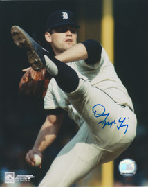 Denny McLain Detroit Tigers MLB 8x10'' Autographed Photograph - Wind Up