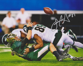 XAVIER TILLMAN MSU SPARTANS Signed Auto 8x10 Picture Photo ~ Green Jersey ~  COA