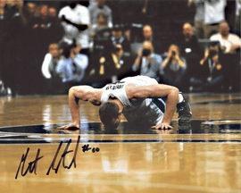 Matt Costello Kissing The Floor At The Breslin Autographed 16x20 Photo