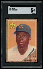 1973 Topps Baseball Lou Brock Card #320 EX