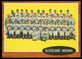 1962 Topps Cleveland Indians Team #537 EX-MT