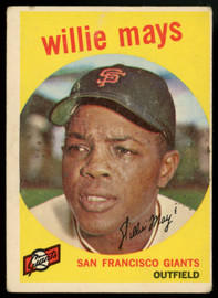 1959 Topps Willie Mays #50 SGC 2