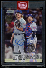 2019 Topps Archives Signature Noah Syndergaard Auto #216 /5