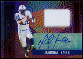 2021 Illusions Marshall Faulk Immortalized Patch Auto /15 #IJ-MF