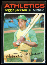 1971 Topps Reggie Jackson #20 EX