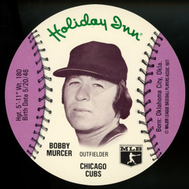1977 Holiday Inn Bobby Murcer MSA Disc