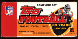 2005 Topps Football 50 Years Complete Factory Set (Open) Rodgers RC