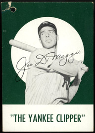 1951 Joe DiMaggio Shoe Tag "The Yankee Clipper"