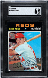 1971 Topps Pete Rose #100 SGC 6