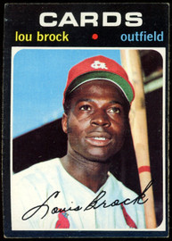 1971 Topps Lou Brock #625 EX