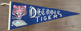 Detroit Tigers Pennant 1968 Team Photo (staining) - Legends Fan Shop