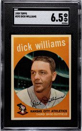 1959 Topps Dick Williams #292 SGC 6.5
