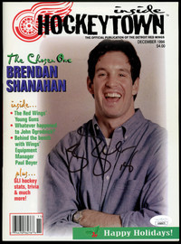 Brendan Shanahan Signed Autographed Magazine JSA AK60673