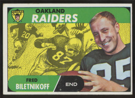 1968 Topps Fred Biletnikoff #168 EX