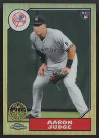 2017 Topps Holiday #HMW99 Aaron Judge NM-MT RC Rookie New York Yankees  Baseball