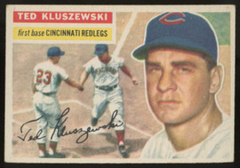 1956 Topps Ted Kluszewski #25 EX-EX/MT - Legends Fan Shop