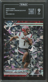 2022 Chronicles XR Deebo Samuel Cracked Ice /11 #7 TAG 9