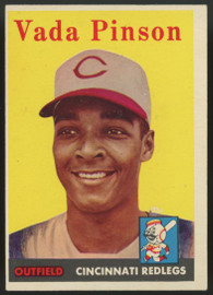 1958 Topps Vada Pinson RC #420 EX+