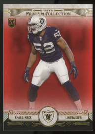 2014 Museum Collection Khalil Mack RC Red /50 #37