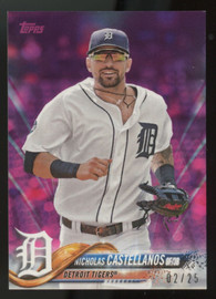 2018 Topps Mini Nick Castellanos Pink /25 #545