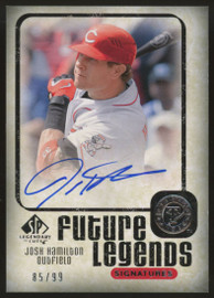 2008 SP Legendary Cuts Josh Hamilton Future Legends Auto /99 #FL-JH