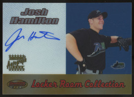 2000 Bowman's Best Josh Hamilton Locker Room Collection Auto #LRCA12