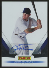 2012 Panini Father's Day Josh Hamilton Auto #7