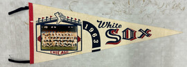 1963 Chicago White Sox Team Photo Pennant