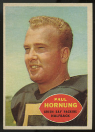 1960 Topps Paul Hornung #54 EX+