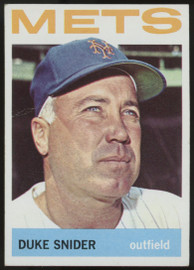 1964 Topps Duke Snider #155 VG (Crease)