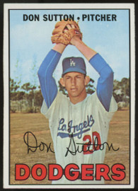 1967 Topps Don Sutton #445 EX/MT