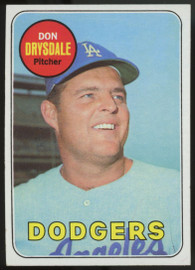 1969 Topps Don Drysdale #400 EX/MT