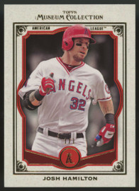 2013 Topps Museum Collection Josh Hamilton Red 1/1 #87