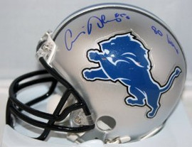 Louis Delmas Detroit Lions Autographed Mini Helmet