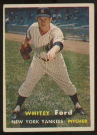 1957 Topps Whitey Ford #25 VG-VG/EX