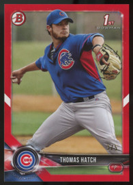 2018 Bowman Thomas Hatch 1st Red /5 #BP12