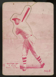 1934-36 Batter-Up Bill Terry #6 Poor (Tear)