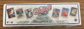 1991 Upper Deck Baseball Complete Factory Set Sealed