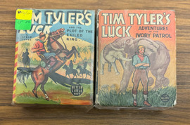 Big/Better Little Books Tim Tyler's Luck Lot of 2 Lyman Young