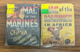 Mac of the Marines In Africa In China Big Little Books Lot of 2