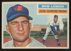 1956 Topps Bob Lemon #255 EX "B"