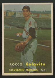 1957 Topps Rocco Rocky Colavito RC #212 EX+ "B"