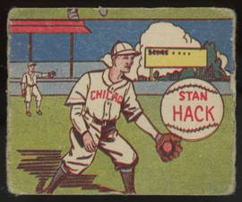 1943 M.P. & Co. R302-1 Stan Hack F/G (Creases)