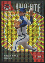 2022 Mosaic Nolan Ryan HoloFame Yellow /99 #HF-8