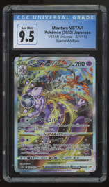 Pokemon Mewtwo VSTAR Universe Japanese Full Alt Art #221/172 CGC 9.5