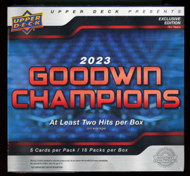 2023 Upper Deck Goodwin Champions CDD Exclusive Hobby Box