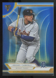 2018 Triple Threads Miguel Cabrera Sapphire /25 #12